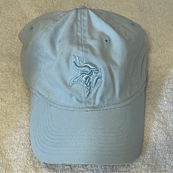 Minnesota Vikings Light Blue Embroidery Adjustable Cotton Football Cap by Reebok main image 11